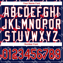 Load image into Gallery viewer, Custom Stitched Navy Red-White Christmas 3D Sports Pullover Sweatshirt Hoodie
