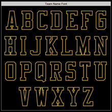Load image into Gallery viewer, Custom Black Old Gold Authentic Baseball Jersey

