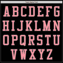 Load image into Gallery viewer, Custom Black Medium Pink-Steel Gray Authentic Baseball Jersey
