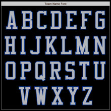 Load image into Gallery viewer, Custom Black Gray-Royal Authentic Baseball Jersey
