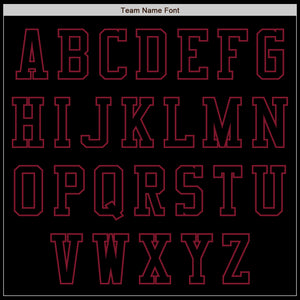 Custom Black Crimson Authentic Baseball Jersey