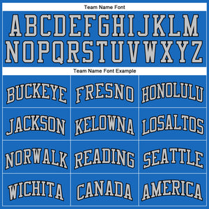 Custom Blue Gray-Black Authentic Throwback Basketball Jersey