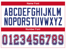 Load image into Gallery viewer, Custom Red Royal-White Drift Fashion Football Jersey
