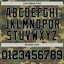 Load image into Gallery viewer, Custom Camo Black-Gray Authentic Salute To Service Basketball Jersey
