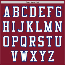 Load image into Gallery viewer, Custom Crimson White-Royal Authentic Baseball Jersey
