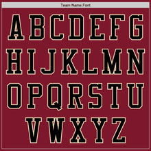 Load image into Gallery viewer, Custom Crimson City Cream-Black Authentic Baseball Jersey
