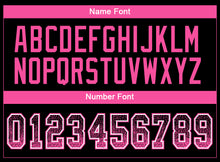 Load image into Gallery viewer, Custom Black Pink-White Drift Fashion Football Jersey

