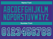 Load image into Gallery viewer, Custom Purple Teal-White Drift Fashion Football Jersey
