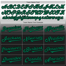 Load image into Gallery viewer, Custom White Kelly Green-Black Authentic Fade Fashion Baseball Jersey
