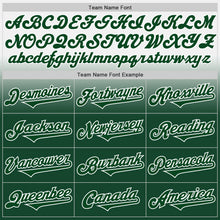 Load image into Gallery viewer, Custom White Green Authentic Fade Fashion Baseball Jersey

