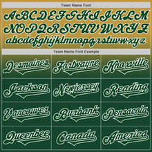Load image into Gallery viewer, Custom Old Gold Green-White Authentic Fade Fashion Baseball Jersey
