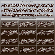 Load image into Gallery viewer, Custom Gray Brown-White Authentic Fade Fashion Baseball Jersey
