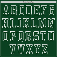 Load image into Gallery viewer, Custom Green White Authentic Baseball Jersey
