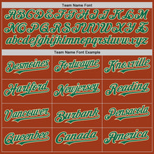 Load image into Gallery viewer, Custom Texas Orange Kelly Green-Cream Bomber Full-Snap Varsity Letterman Two Tone Hoodie Jacket
