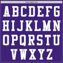 Load image into Gallery viewer, Custom Purple White-Gray Bomber Varsity Letterman Zipper Jacket
