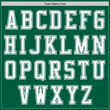 Load image into Gallery viewer, Custom Kelly Green White Authentic Baseball Jersey
