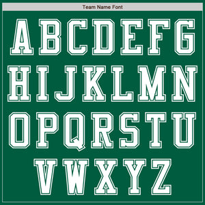 Custom Kelly Green White Authentic Baseball Jersey