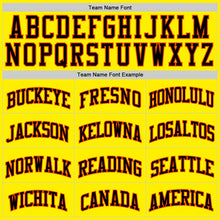 Load image into Gallery viewer, Custom Light Yellow Black-Orange Authentic Basketball Jersey
