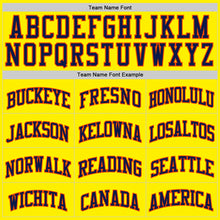 Load image into Gallery viewer, Custom Light Yellow Navy-Orange Authentic Basketball Jersey

