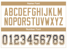 Load image into Gallery viewer, Custom Navy Old Gold-White Drift Fashion Football Jersey
