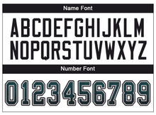 Load image into Gallery viewer, Custom Midnight Green Black-White Drift Fashion Football Jersey
