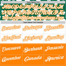 Load image into Gallery viewer, Custom Kelly Green White-Bay Orange 3D St. Patrick&#39;s Day Shamrock Performance Polo Shirt
