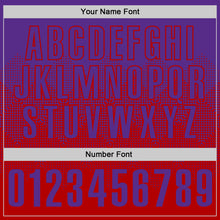 Load image into Gallery viewer, Custom Purple Red 3D Gradient Square Shape Performance Polo Shirt

