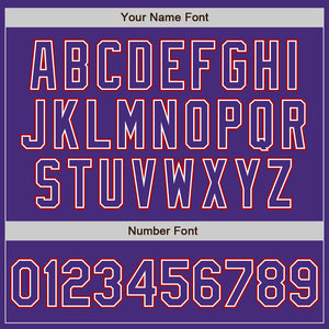Custom Purple White-Red Authentic Baseball Jersey