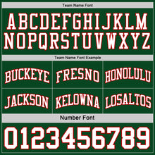 Load image into Gallery viewer, Custom Red White-Green Reversible Double Side Sublimation Basketball Suit Jersey
