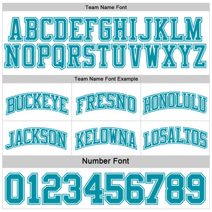 Custom Reversible Teal White Double Side Sublimation Basketball Suit Jersey