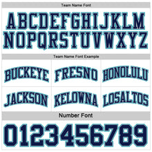 Load image into Gallery viewer, Custom Reversible Teal Gray-Navy Double Side Sublimation Basketball Suit Jersey
