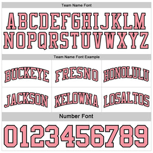 Custom Reversible Black Medium Pink Double Side Sublimation Basketball Suit Jersey
