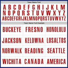 Load image into Gallery viewer, Custom Royal White-Red Authentic Baseball Jersey
