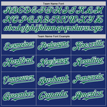 Load image into Gallery viewer, Custom Royal Kelly Green-White Authentic Sleeveless Baseball Jersey
