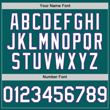 Load image into Gallery viewer, Custom Teal White-Purple Authentic Sleeveless Baseball Jersey

