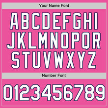 Load image into Gallery viewer, Custom Pink White-Navy Authentic Sleeveless Baseball Jersey

