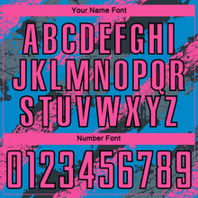 Load image into Gallery viewer, Custom Powder Blue Pink-White Sublimation Soccer Uniform Jersey
