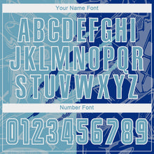 Load image into Gallery viewer, Custom Graffiti Pattern Shadow Blue-Royal Scratch Sublimation Soccer Uniform Jersey
