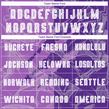 Load image into Gallery viewer, Custom Graffiti Pattern Medium Purple-Purple Scratch Sublimation Soccer Uniform Jersey
