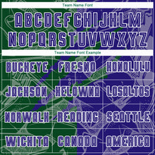 Load image into Gallery viewer, Custom Graffiti Pattern Dark Purple-Green Scratch Sublimation Soccer Uniform Jersey

