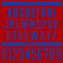 Load image into Gallery viewer, Custom Red Thunder Blue Sublimation Soccer Uniform Jersey
