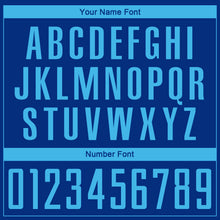 Load image into Gallery viewer, Custom Royal Sky Blue Sublimation Soccer Uniform Jersey
