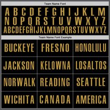 Load image into Gallery viewer, Custom Steel Gray Black-Old Gold Authentic Baseball Jersey
