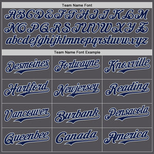 Custom Steel Gray Silver Authentic Baseball Jersey