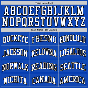 Custom Thunder Blue White-Black Authentic Basketball Jersey