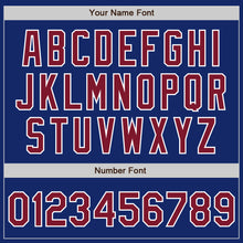 Load image into Gallery viewer, Custom Royal Crimson-White Authentic Two Tone Baseball Jersey

