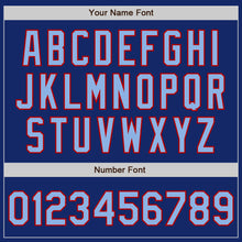 Load image into Gallery viewer, Custom Royal Light Blue-Gold Authentic Two Tone Baseball Jersey
