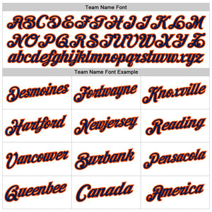 Custom White Navy-Orange Authentic Throwback Basketball Jersey