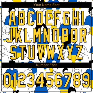 Custom 3D Pattern Design Patriot Of Ukraine Authentic Baseball Jersey