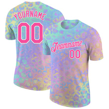 Load image into Gallery viewer, Custom 3D Pattern Design Leopard Performance T-Shirt
